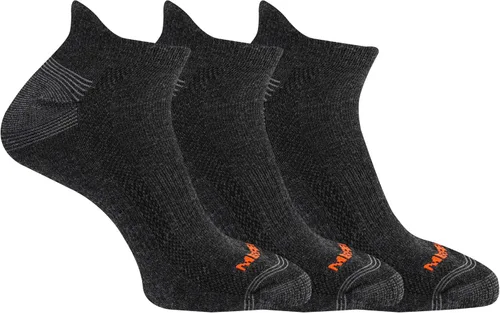 Miniatura 24 de Merrell Paquete de 3 calcetines de senderismo para mujer (pestaña de corte bajo/cuarto/tripulación)