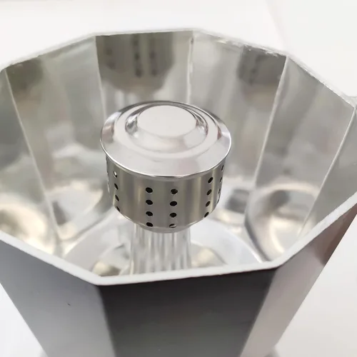 Miniatura 5 de Moka Pot - Válvula antisalpicaduras de acero inoxidable
