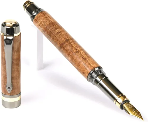 Miniatura 8 de Elite – Bolígrafo de punta rodante, color amarillo de metal de pistola caja Elder Yellow Box Elder