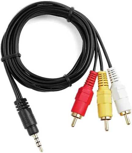 Miniatura 5 de AV A/V Audio Video TV Cable para JVC Videocámara Digital QAM0507-001