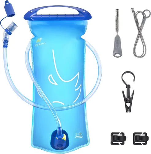 Miniatura 10 de N NEVO RHINO Bolsa de hidratación 2L-3L, depósito de agua para mochila de senderismo, bolsa de almacenamiento de agua a prueba de fugas, bolsa