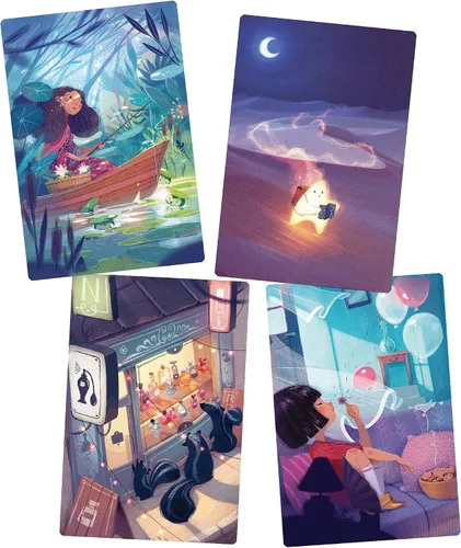Miniatura 4 de Asmodee Stella: Juego de mesa Dixit Universe - Asociación de imágenes de exploración competitiva del cielo y adivinanza estratégica, juego familiar