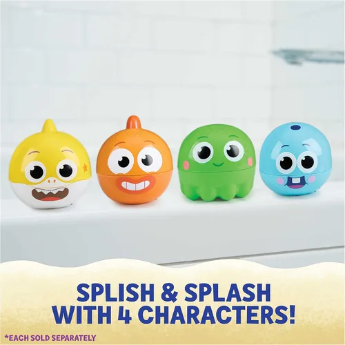 Miniatura 4 de WowWee Baby Shark's Big Show - Aspersor de baño y juguete de agua - Juguetes de baño para niños (William)