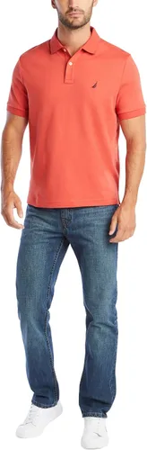 Miniatura 2 de Nautica Polo de manga corta sólido entrelazado para hombre