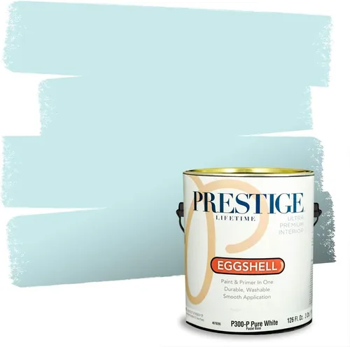 Miniatura 57 de PRESTIGE Pintura interior e imprimación en uno, azul cielo, semi-brillante, 1 galón