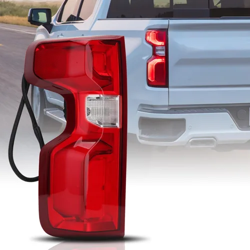 Miniatura 11 de Conjunto de luz trasera compatible con Chevy Equinox 2016 2017 tipo halógeno luz trasera lámpara de freno trasera izquierda lado del conductor