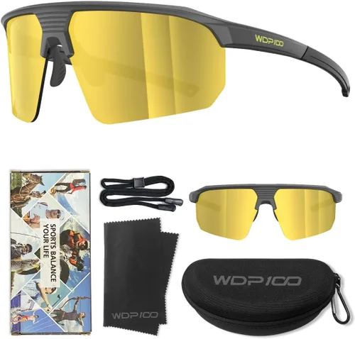 Miniatura 4 de Q217 HD Gafas de sol polarizadas para mujeres y hombres, ciclismo, correr, pesca, senderismo, golf, béisbol, voleibol, deportes al aire libre, Q217