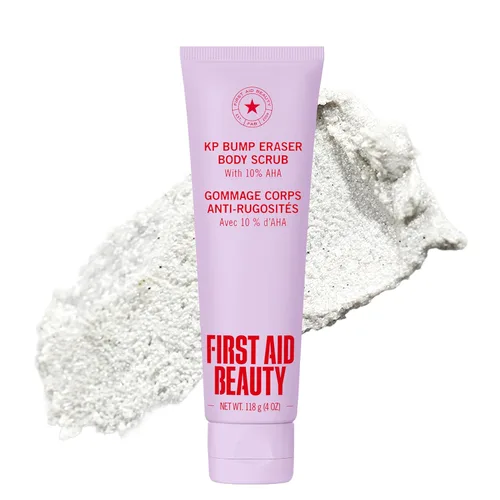 Miniatura 10 de First Aid Beauty Exfoliante corporal KP Bump Eraser con 10% AHA, exfoliante de piel de queratosis pilaris con ácidos glicólicos y lácticos