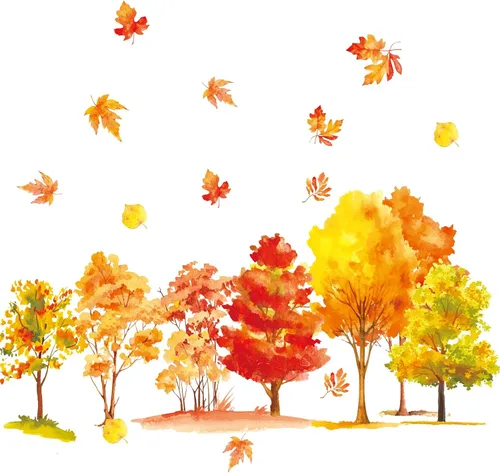 Miniatura 5 de KALEFO 38 calcomanías para ventana de otoño, Acción de Gracias, otoño, árbol, hojas de arce amarillas, calcomanías para ventana, calcomanías