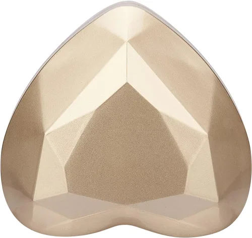Miniatura 5 de Caja de regalo de anillo en forma de corazón con luz LED, caja de joyería de terciopelo con luz, caja de exhibición de joyas para boda, compromiso