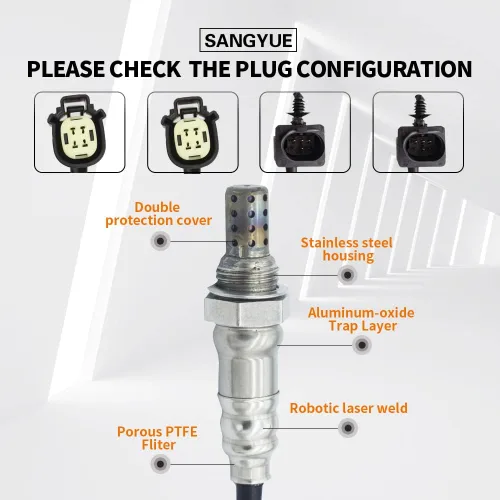 Miniatura 3 de 4 sensores de oxígeno 1 y 2 para Ford F-150 2011 2012 2013 2014 5.0L/6.2L Upstream + Downstream