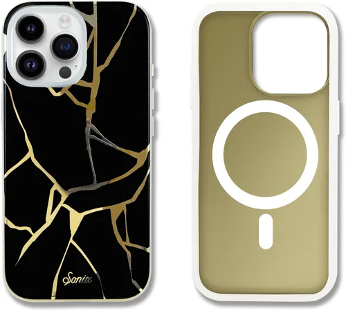 Miniatura 146 de Sonix x Sanrio - Funda para iPhone 15 Pro, compatible con MagSafe, probada en caídas de 10 pies, adivinador Kuromi