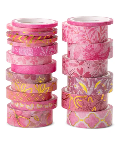 Miniatura 25 de Mr. Pen - Juego de cintas Washi de cuadrícula, 7 rollos, 0.6 pulgadas, cinta washi para diario, cinta decorativa, cinta de diario, cinta