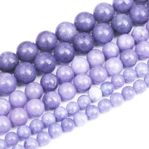 Miniatura 25 de 36 PIEZAS Cuentas de Malaquita Roja de 10 MM, Cuentas Redondas Sueltas de Gema Natural para Hacer Joyería 38 cm