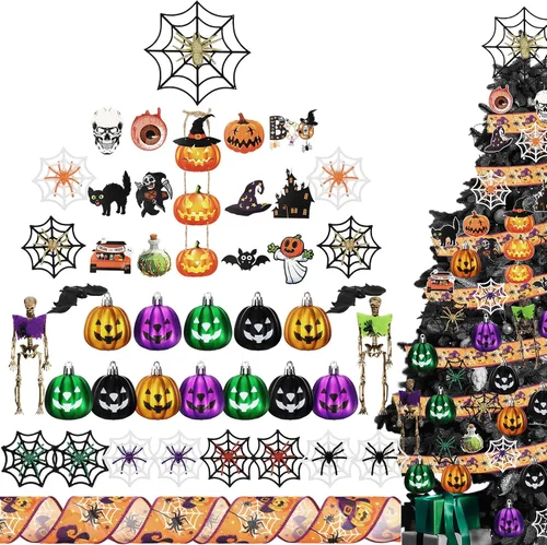Miniatura 13 de 43 adornos patrióticos para árbol del 4 de julio, Día de la Independencia, adornos para árbol de Navidad, decoración de lazo rojo, blanco y azul