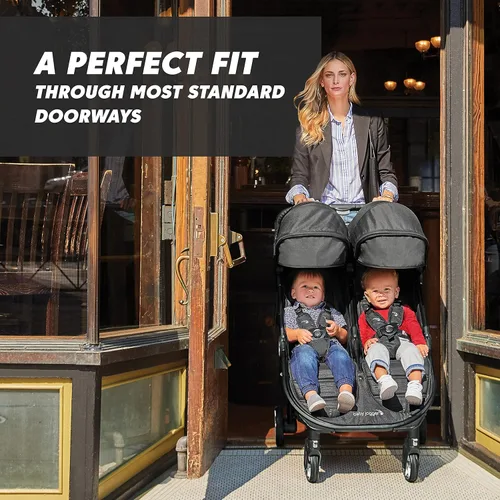 Miniatura 2 de Baby Jogger City Tour 2 Cochecito Doble Compacto y Elegante con Diseño para Gemelos con Características Fáciles de Maniobrar Ideal para Niños