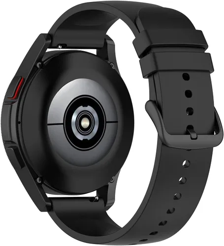 Miniatura 2 de Suoman Para Samsung Galaxy Watch 4 Classic 1.654 in/1.811 in, Galaxy Watch 4 5 6 7 1.575 in/1.732 in, Galaxy Watch 5 Pro 1.772 in, correa de Negro
