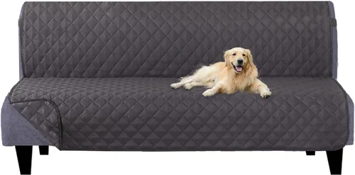 Miniatura 85 de U-NICE HOME Funda de sofá reversible para perros con correas elásticas, resistente al agua, protector de muebles para mascotas, funda de sofá