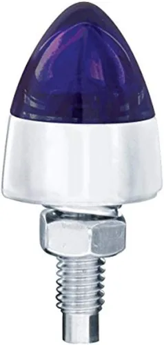 Miniatura 11 de United Pacific 10863 - Sujetador de placa de matrícula LED con acabado cromado estilo bala, cableado original, hardware de montaje incluido – Ámbar