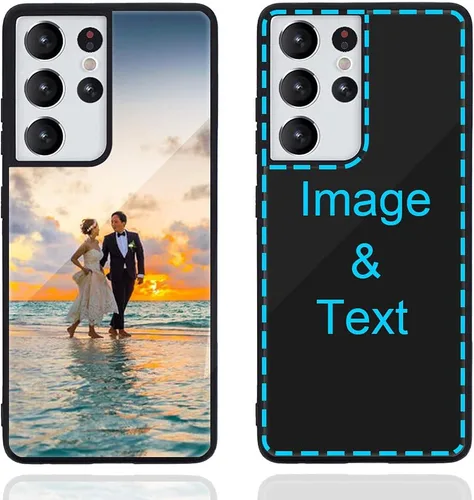 Miniatura 499 de Funda de teléfono personalizada para Samsung Galaxy S22+ / S22 Plus 5G, funda de TPU suave de vidrio templado antiarañazos personalizada con foto