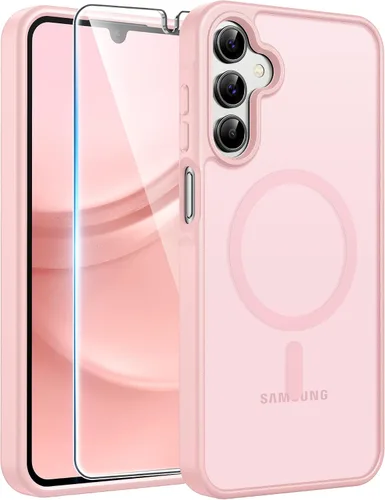 Miniatura 372 de FNTCASE - Funda para iPhone 16 Pro: magnética, mate, translúcida, de grado militar, protectora contra caídas, resistente, fina, duradera y a prueba