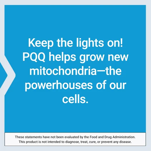 Miniatura 6 de Life Extension PQQ Caps - Pirroloquinolina Quinona, 10 mg - Promueve el crecimiento de nuevas mitocondrias, ATP, apoyo energético - Sin gluten, sin