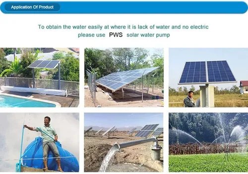 Miniatura 4 de Kit de bomba de agua solar de 24 V con 3 años de garantía Bomba sumergible de acero inoxidable 316 para pozos de perforación, estanques