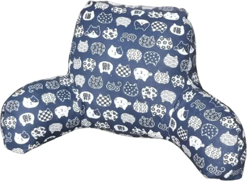 Miniatura 32 de Almohada de lectura con brazos Soporte de espalda para sentarse en la cama/sofá cuello, lumbar y cojín de apoyo de espalda baja coxis