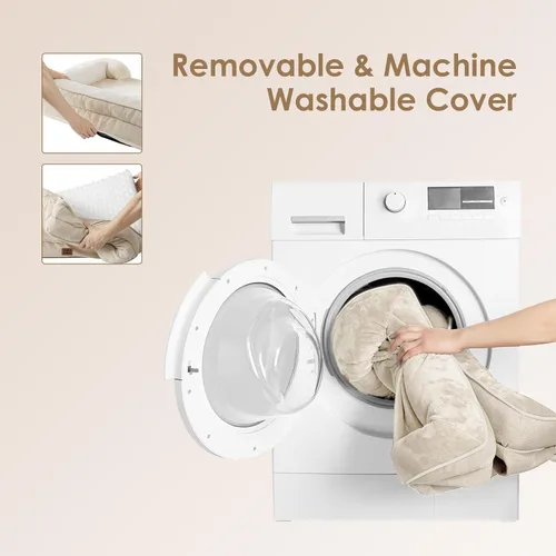 Miniatura 80 de EHEYCIGA – Cama ortopédica impermeable para perros pequeños, de espuma viscoelástica tipo caja de huevos, con bordes elevados y base antideslizante