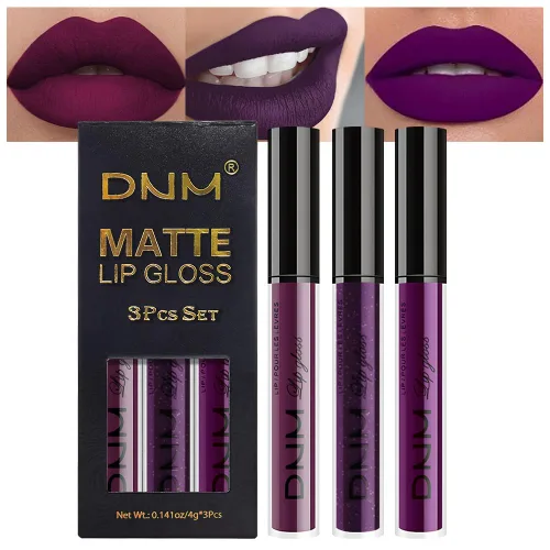 Miniatura 33 de evpct 2 Piezas Lápiz Labial Líquido Verde Esmeralda con Brillo Glitter, Brillo Labial Tinte y Delineador de Labios Retráctil, Set de Maquillaje
