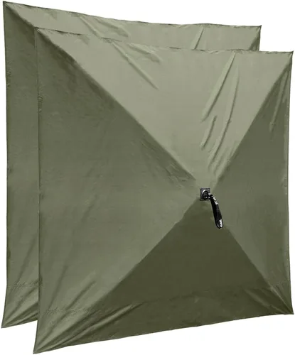 Miniatura 7 de Clam Paneles de viento y sol de ajuste rápido, paquete de 3 – Paredes laterales azul pizarra – Se adapta a viajeros, aventureros y escapes