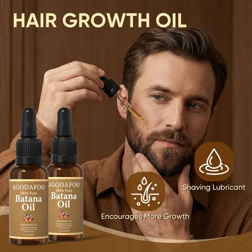 Miniatura 6 de Aceite de batana para el crecimiento del cabello, 100% puro y natural, reduce la pérdida de cabello y desintoxica tu cuero cabelludo, nutre el cuero