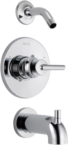 Delta Faucet T14459-LHD Trinsic Serie 14 - Molde para bañera/ducha con menos cabezal de ducha, cromado