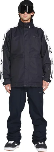 Miniatura 3 de Volcom Chaqueta de snowboard con aislamiento de piedras icónicas para hombre PARENT