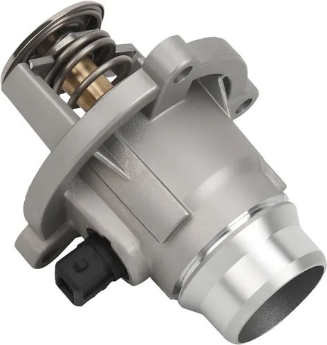 Miniatura 17 de Ensamble de carcasa de termostato IRONTEK con sensor 2L2Z8592AA para Ford Explorer 2002-2010, Explorer Sport Trac 2007-2010, para Mercury