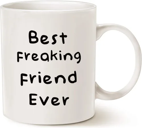 Miniatura 12 de LaTazas MAUAG idea divertida para regalo de navidad - taza de café de porcelana de 13 onzas con leyenda "Have a Great Day" y dedo anular en el Negro