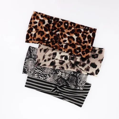 Miniatura 34 de DRESHOW Paquete de 8 diademas anudadas para mujer, con tiras cruzadas, antideslizantes, bohemias, trenzadas, accesorios para el cabello