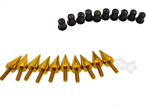 Miniatura 4 de PROCNC - Tornillos para parabrisas de motocicleta para Honda CBR 600rr 1000rr para Suzuki GSXR 600 750 1000 para Yamaha R1 R6 R6s para Kawasaki ZX6R
