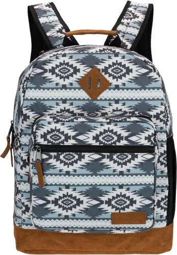Miniatura 14 de Wrangler Yellowstone Mochila resistente al agua para viajes, mochila casual para portátil o cuaderno, negro cuerda, Mediana, Mochilas Daypack