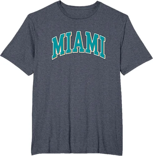 Miniatura 56 de Miami - Hometown Pride - Diseño retro - Camiseta clásica