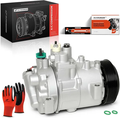 Miniatura 10 de A-Premium Compresor de A/C con embrague compatible con Subaru Outback 2020-2023 2.5L, Legacy 2020-2023 2.5L, Impreza 2017-2023 2.0L, Crosstrek