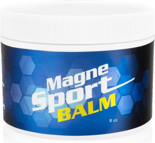 MagneSport - Bálsamo tópico de magnesio para recuperación atlética, tarro de 8 onzas
