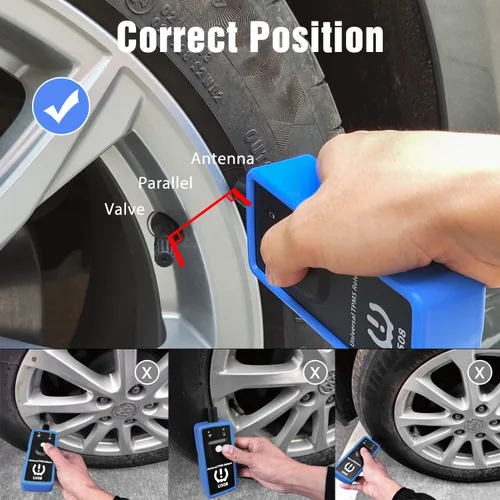 Miniatura 8 de OBDResource Herramienta de reaprendizaje TPMS, herramienta de programación Tpm, herramienta de reinicio de sensores, herramienta de activación