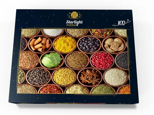 Miniatura 4 de MyPuzzle Spices in Round Bowls - Rompecabezas de 100 piezas prémium para adultos