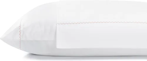 Miniatura 18 de Linen Home Juego de fundas de almohada King de 500 hilos, fundas de almohada 100 % algodón de fibra larga, juego de 2 fundas de almohada de satén