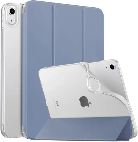 Miniatura 84 de MoKo Funda para iPad (A16) de 11ª generación 2025/10ª generación 2022, iPad de 11 pulgadas/10.9 pulgadas con cubierta trasera translúcida de TPU