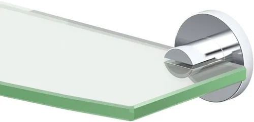 Miniatura 18 de Gatco 4716 Bleu - Estante de vidrio rectangular, cromado o montado en la pared, 20.13 x 4.30 pulgadas, para baño
