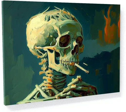 Miniatura 13 de Sense Canvas Pop Art The Starry Night 20 - Lienzo decorativo para decoración del hogar, póster grande de 40 x 30 pulgadas, 0.75 pulgadas