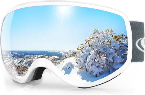 Miniatura 7 de findway Gafas de esquí para niños, gafas de snowboard para niños y niñas de 3 a 12 años