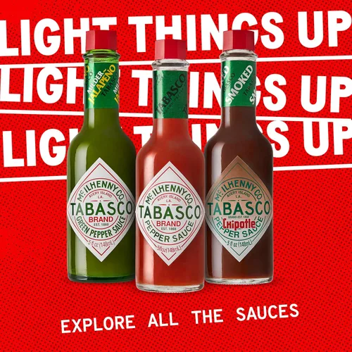 Miniatura 7 de Salsa de pimiento Tabasco, 64 onzas, 1/2 galón